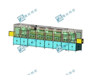 鋁殼動力電池直線式全自動一次二次注液機